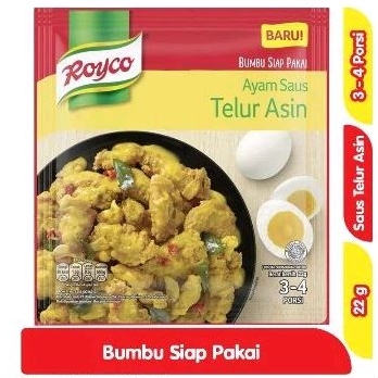 

Royco Bumbu Instant Ayam Saus Telur Asin 22 gr