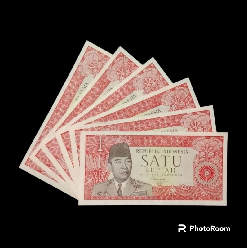 Uang Kuno 1 Rupiah Soekarno 1964 / uang 1 rupiah sukarno