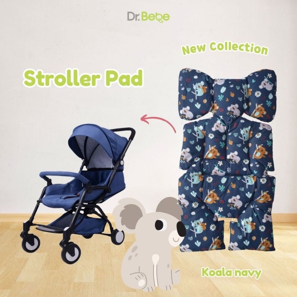 Dr Bebe Stroller Pad / Alas Stroller 82 x 46cm