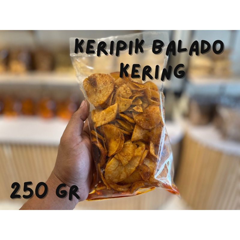 

Keripik Balado Kering 250gr