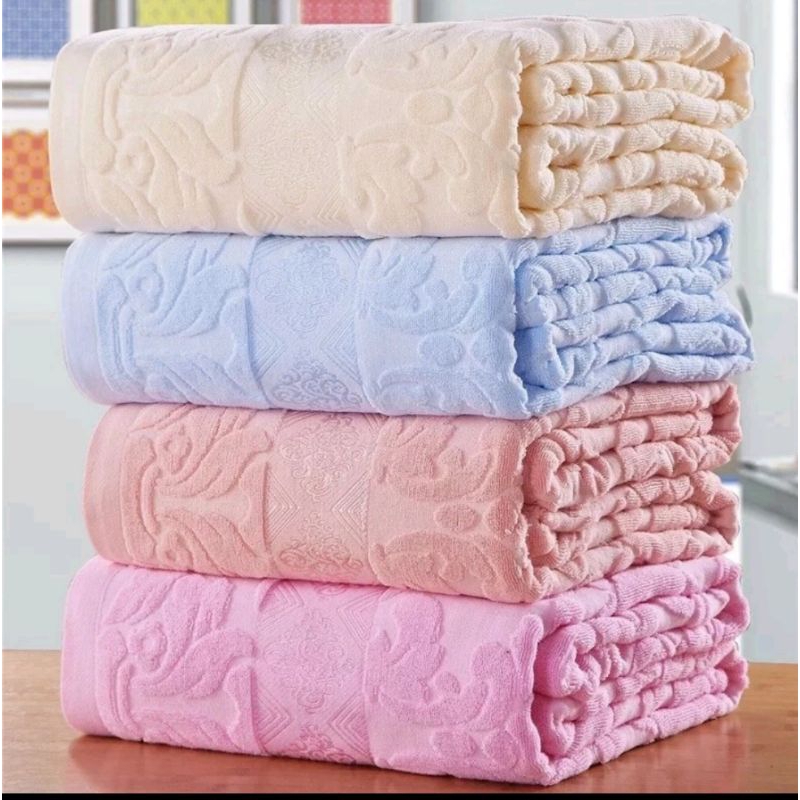 SELIMUT HANDUK POLOS 160X200 UKURAN SINGLE DEWASA KUALITAS LEMBUT DAN TEBAL