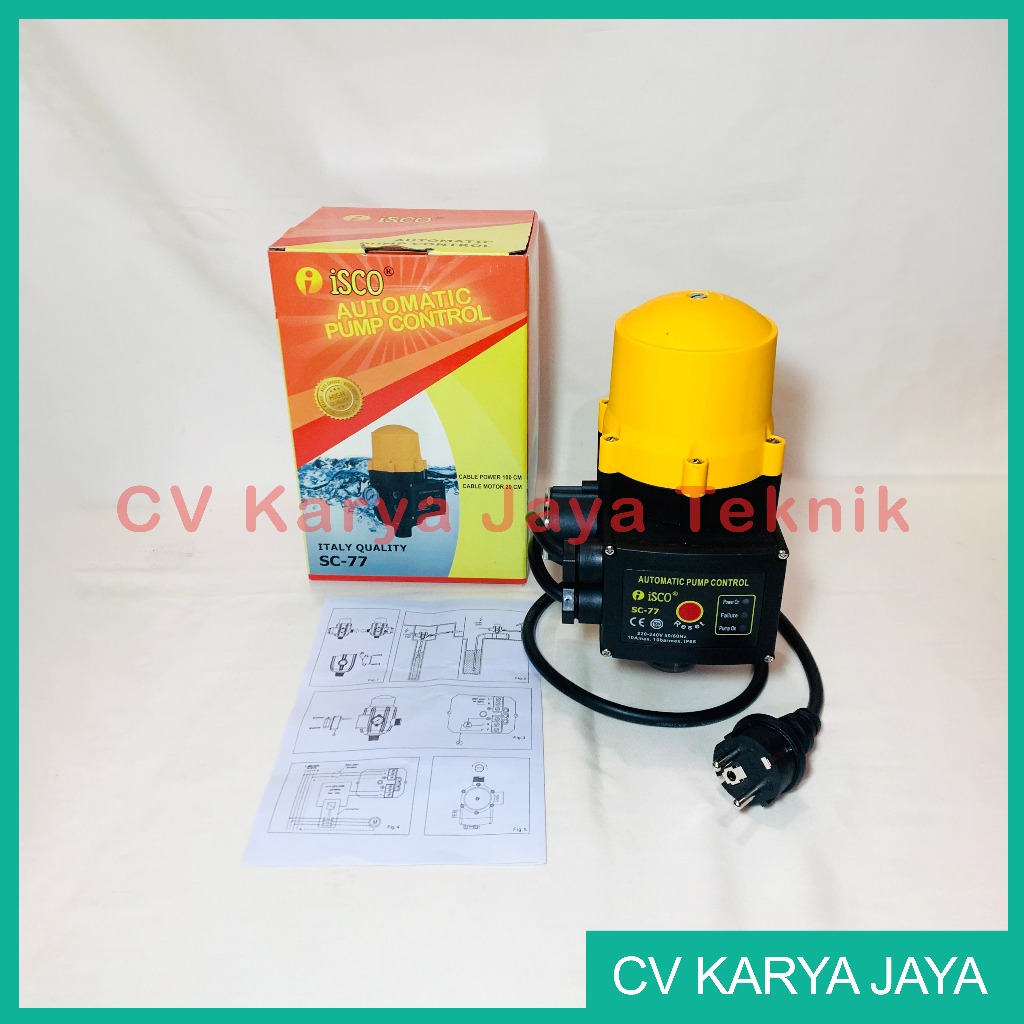 Otomatis Pompa Air SC-77 ISCO / Automatic Pressure Pump Control