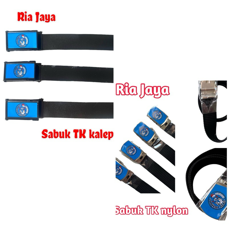 Sabuk Sekolah TK Bahan Nilon Sabuk Anak TK Putra Putri