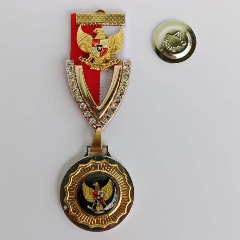 [BAYAR DI TEMPAT] LENCANA KEPALA DESA -LENCANA MERAH PUTIH-LENCANA KADES-LENCANA PREMIUM KEPALA DESA