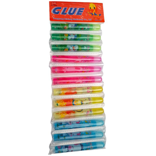 

(1 Renteng / 12 Pcs) Lem Kertas Stick Glue Cair Renteng 15ml ( Grosir )