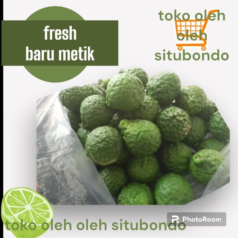 

jeruk purut fresh baru metik pohon 1 kilo isi 17 buah