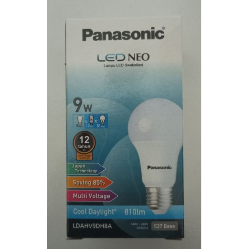 Lampu Panasonic LED NEO 9 Watt