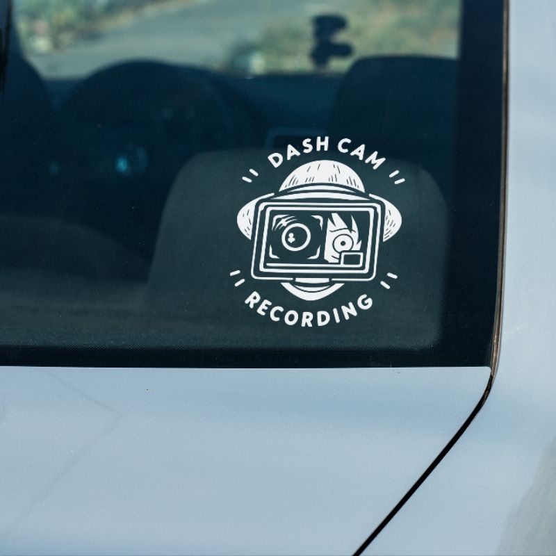 

Stiker Kaca Belakang Mobil CCTV Recording Model Luffy One Piece