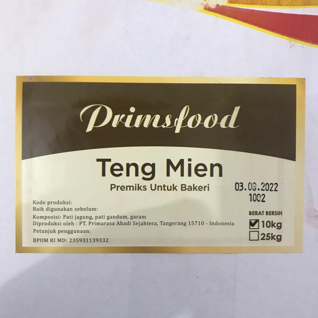 

Tepung Tang Mien Dimsum - Tepung Teng Mien Prims Food Dimsum 250gr