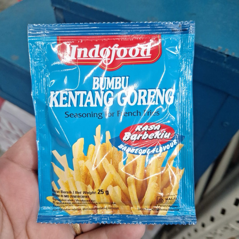

Indofood Bumbu Kentang Goreng Barbekiu 25gram