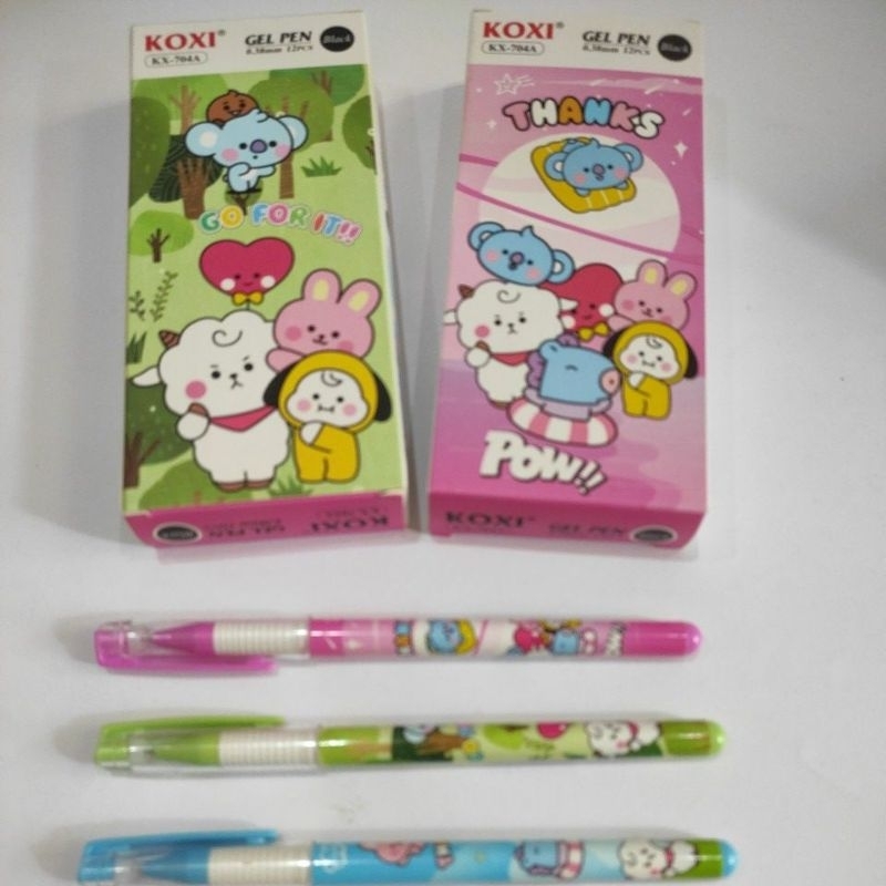 

Pen gel fancy koxi kx-704A 0,38mm