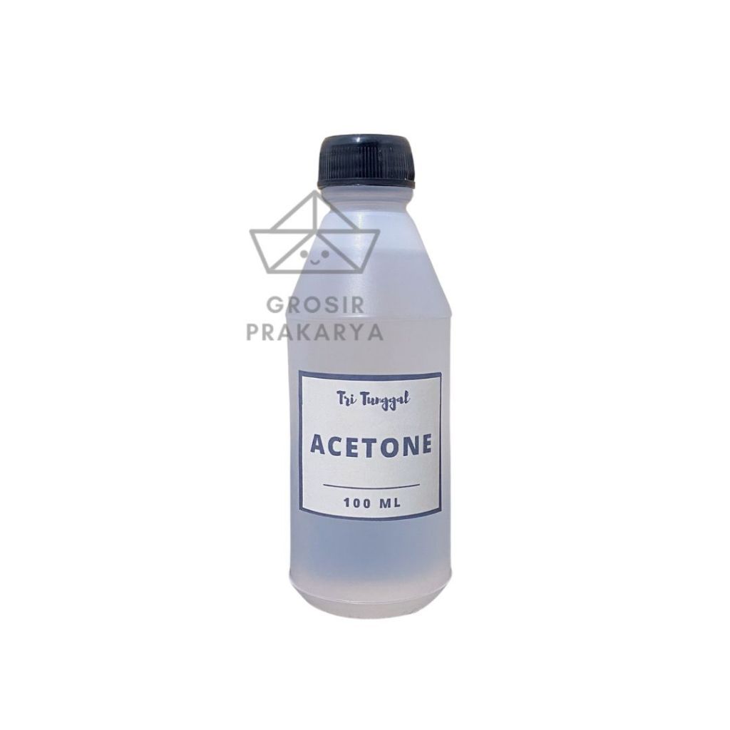 Cairan Aseton 100ml Nail Polish Remover Pembersih Kutek Penghilang Cat Kuku Mesin 3D Printing Peluna