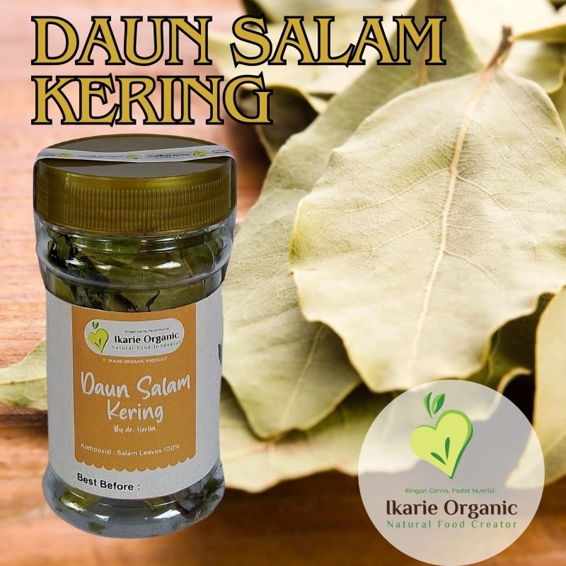 

Daun Salam Kering Ikarie Organic