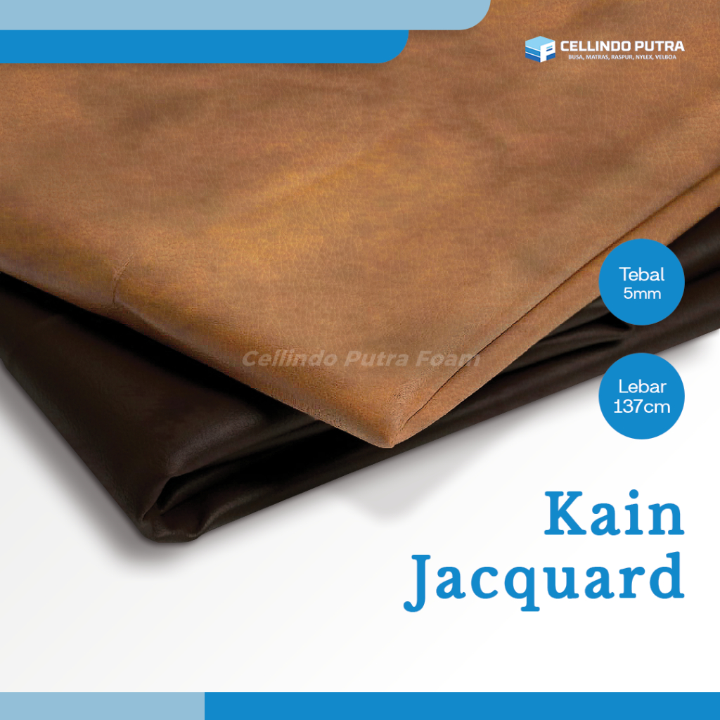 Cellindo Kain Jacquard Lebar 140cm Jual per Meter Aksesoris Sofa