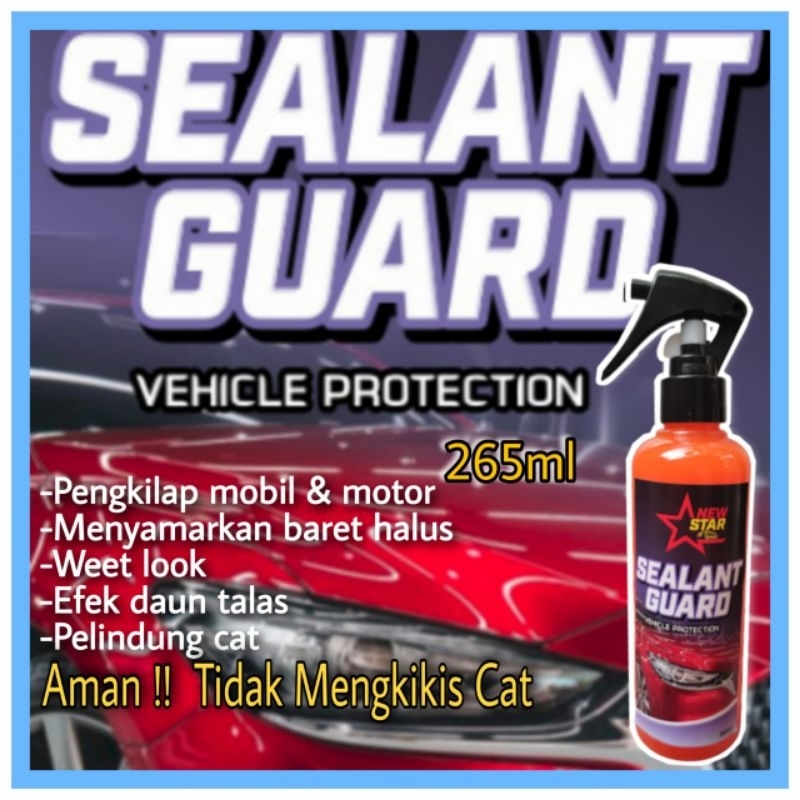 Sealant Wax / Kilap Glossy Kilap Premium Wax Mobil Pengkilap Body Mobil Pengkilap Body Motor Helm / 