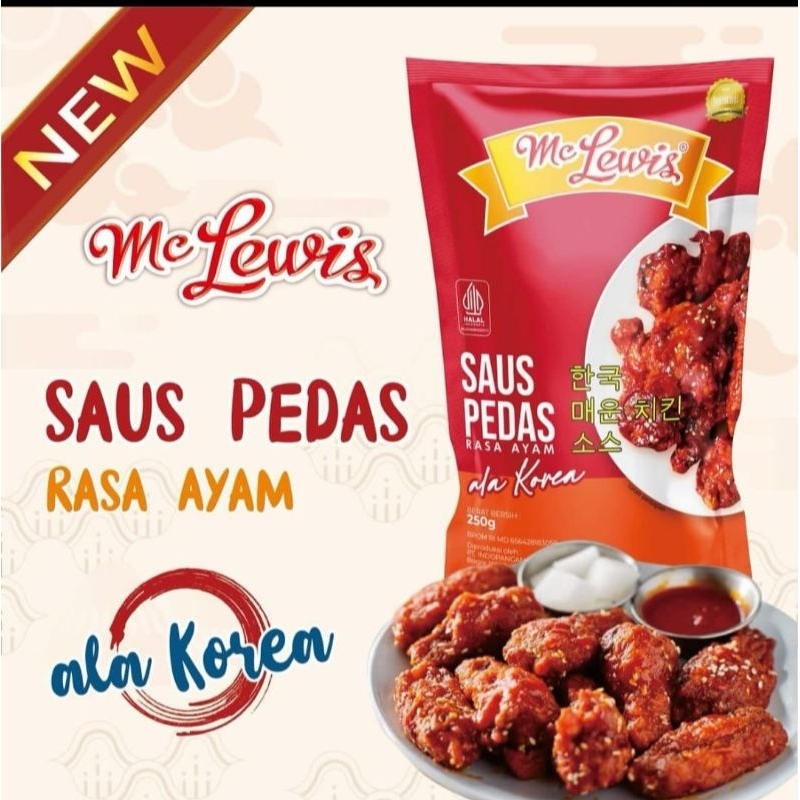 

mclewis saus pedas ayam korea