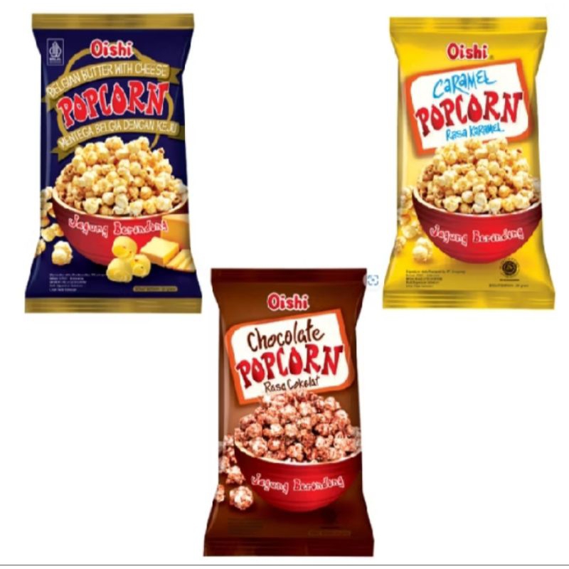 

HARGA GROSIRRR!!! POPCORN 3 Variant Rasa 20gr isi 10pcs