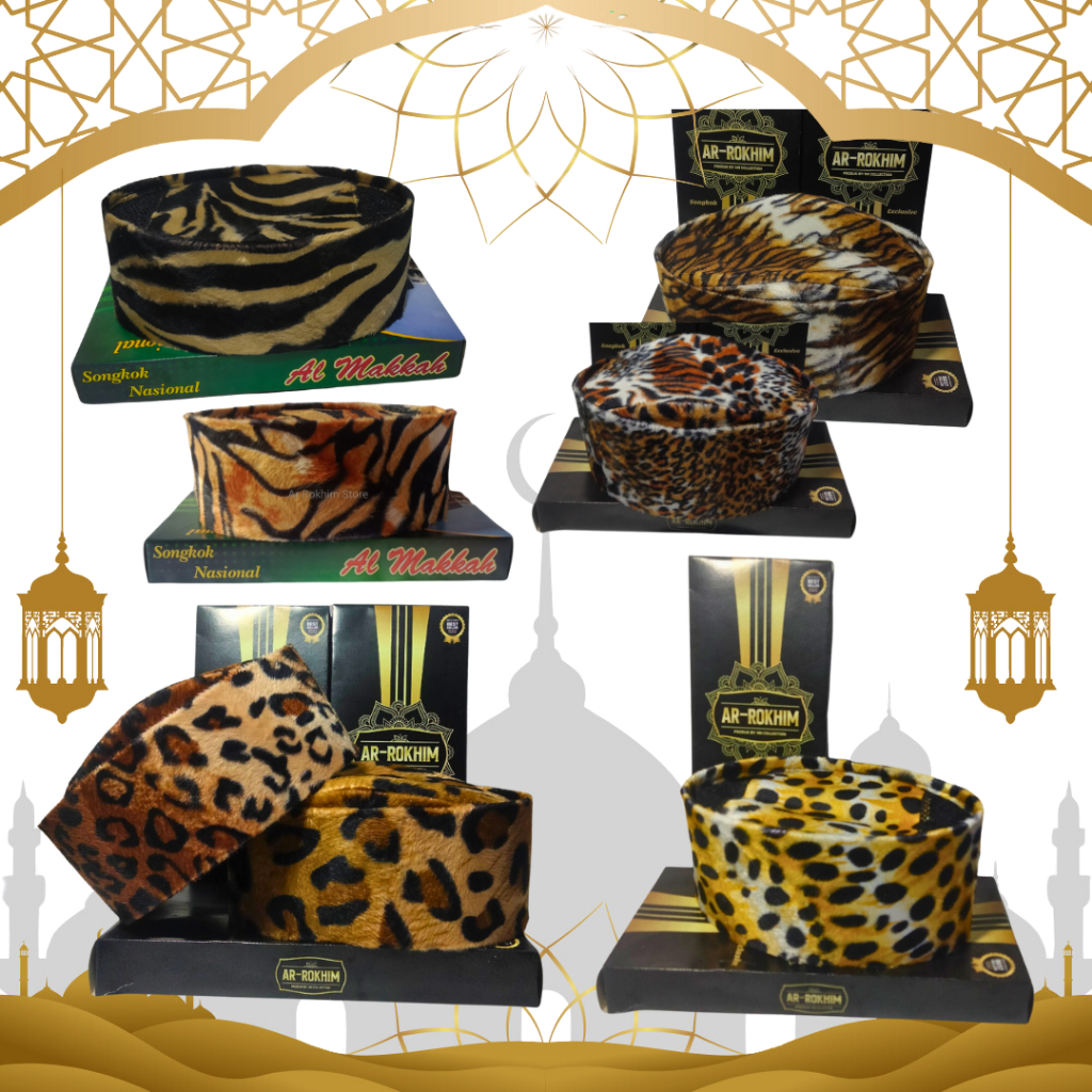 SONGKOK/PECI LORENG MOTIF MACAN