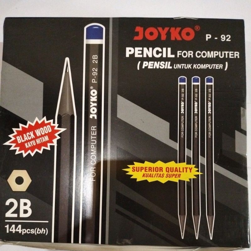 

Pensil P92 Joyko (isi 12pcs)