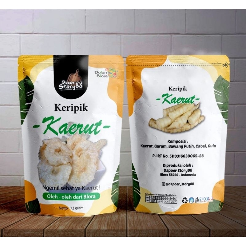 

keripik kairut atau keripik garut