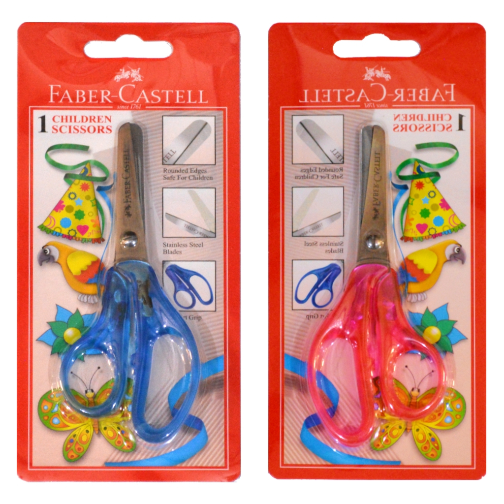 

Faber Castell Children Scissor Gunting Anak Ujung Gunting Aman Untuk Anak