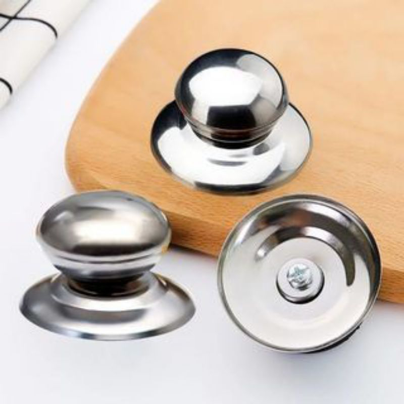 pegangan tutup panci stainliss kaca