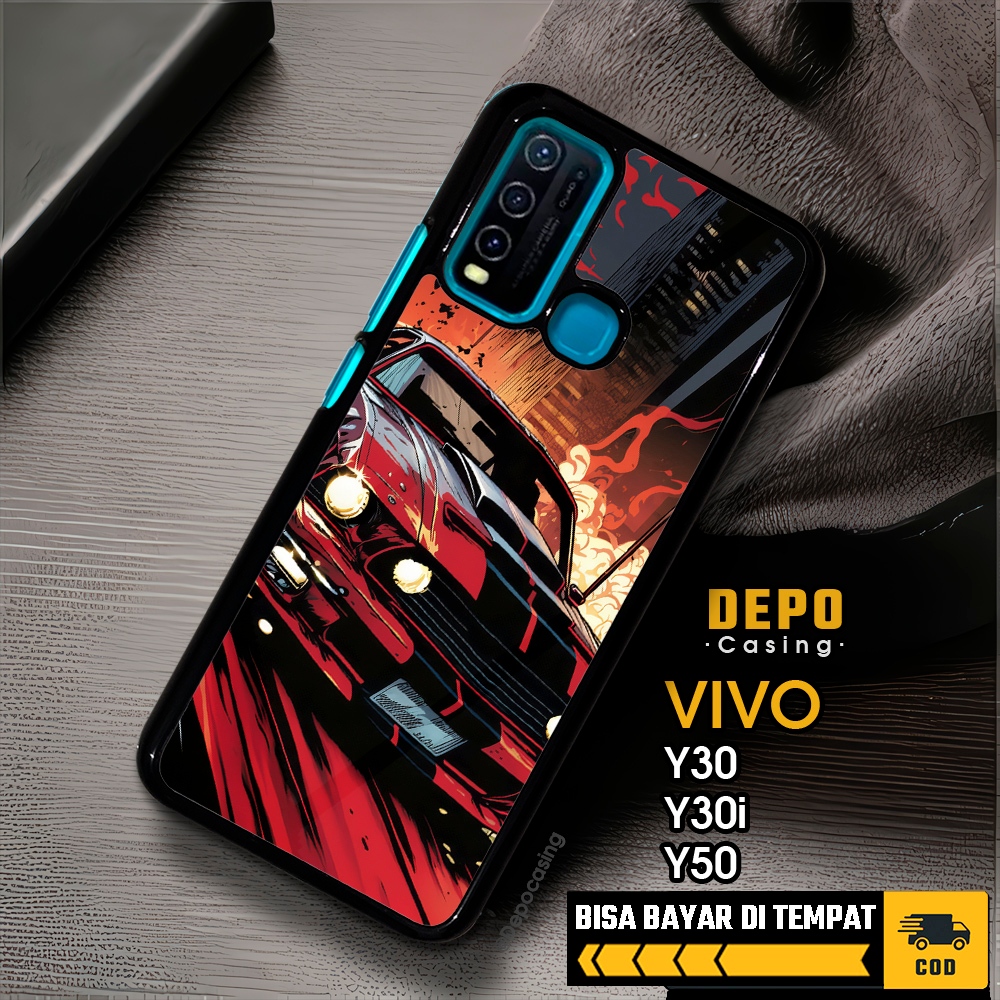 Case Vivo Y30 Y30i Y50 Casing Vivo Y30 Y30i Y50 Casing Depo Casing [CARS] Case Glossy Case Aesthetic