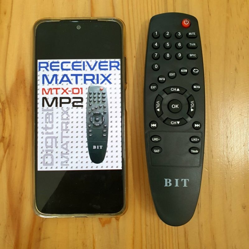 Remot digital receiver matrix mp2 mtx 01