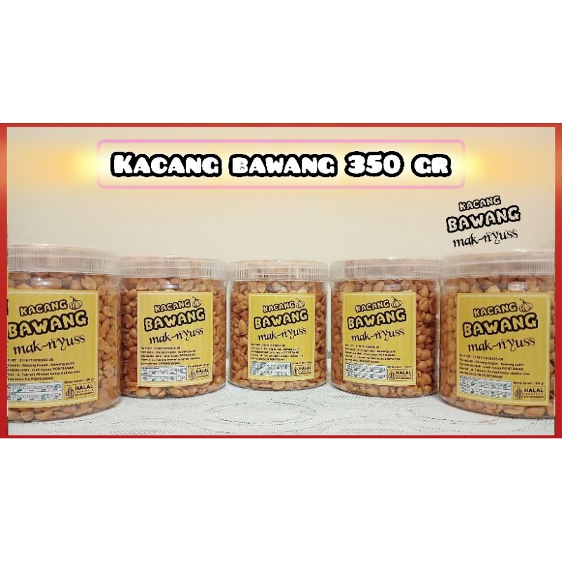 

kacang bawang toples 350 gr