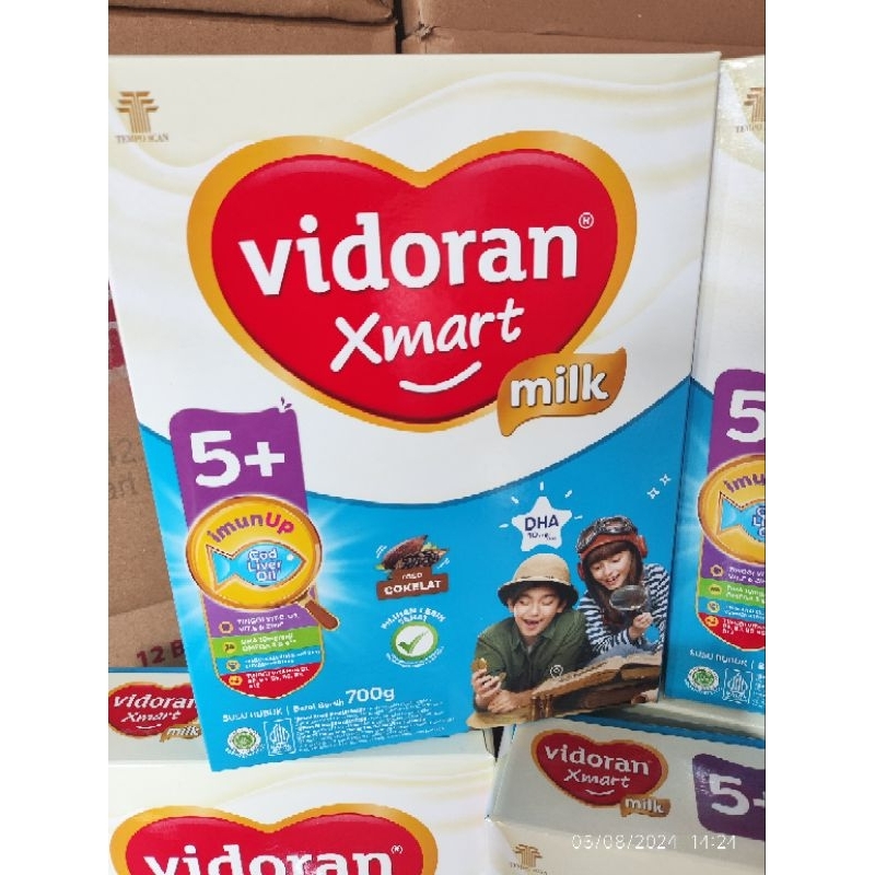 VRR Vidoran Xmart 5+ 700gr Susu Pertumbuhan Anak 5-12 Tahun
