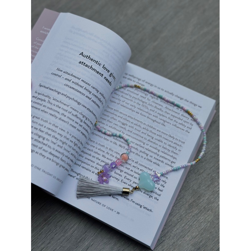 

Pastel Love beads Bookmarks pembatas buku