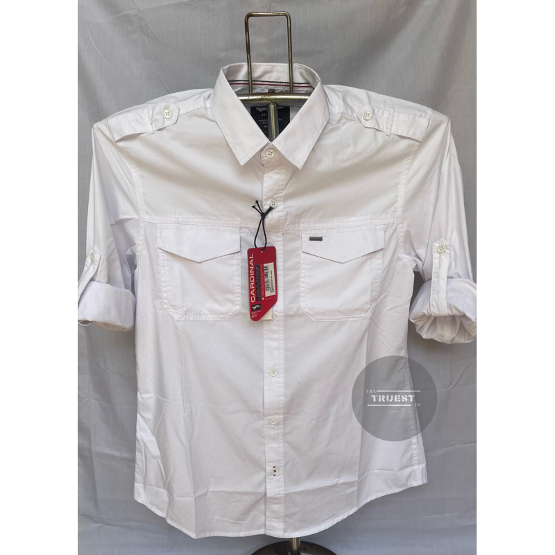 Kemeja Putih Cardinal Original | Kemeja Cardinal Putih Polos | Kemeja Cardinal Pria Original | Kemej
