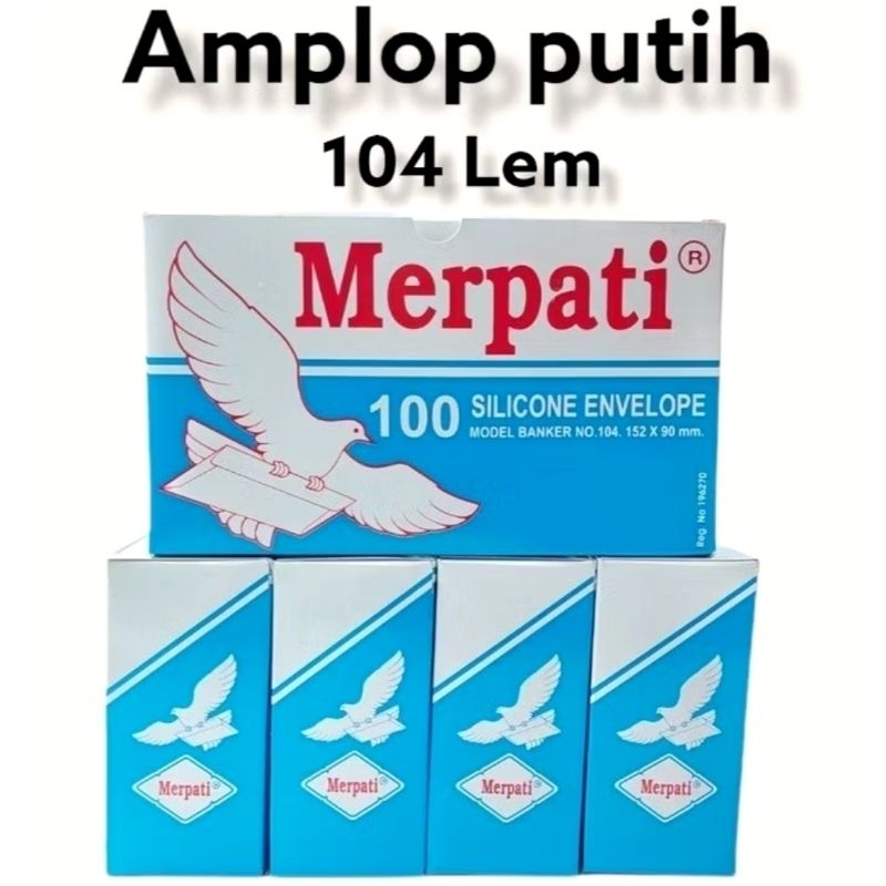 

Amplop Merpati Tanggung 152x90mm (1pack=100lembar) Biru Muda Amplop Kertas Amplop Uang Model Lem Amplop Surat