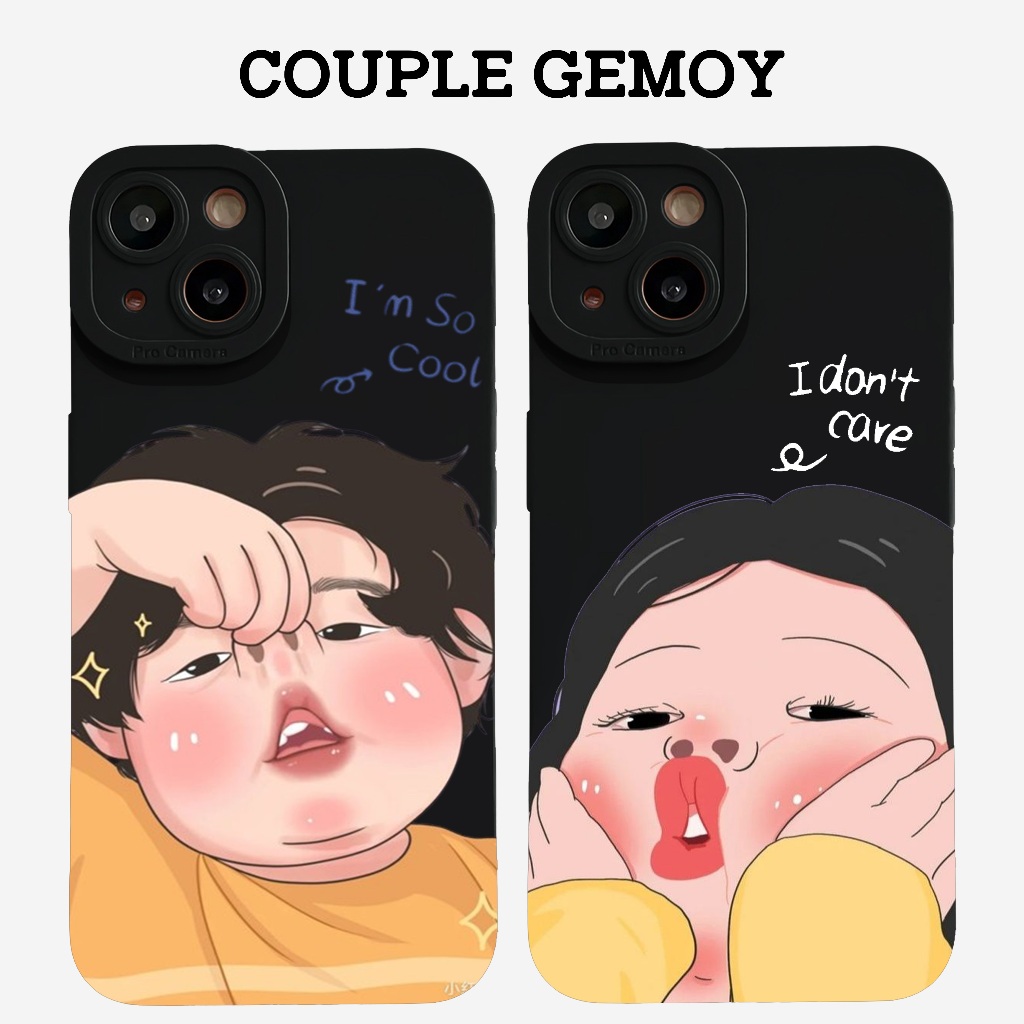 CASE VIVO Y28 Y20 Y12S Y18 Y03 Y02 Y12 Y16 Y19 Y22 Y91 Y93 Y91C V19 V27E Y17S Y15S Motif (COUPLE GEM