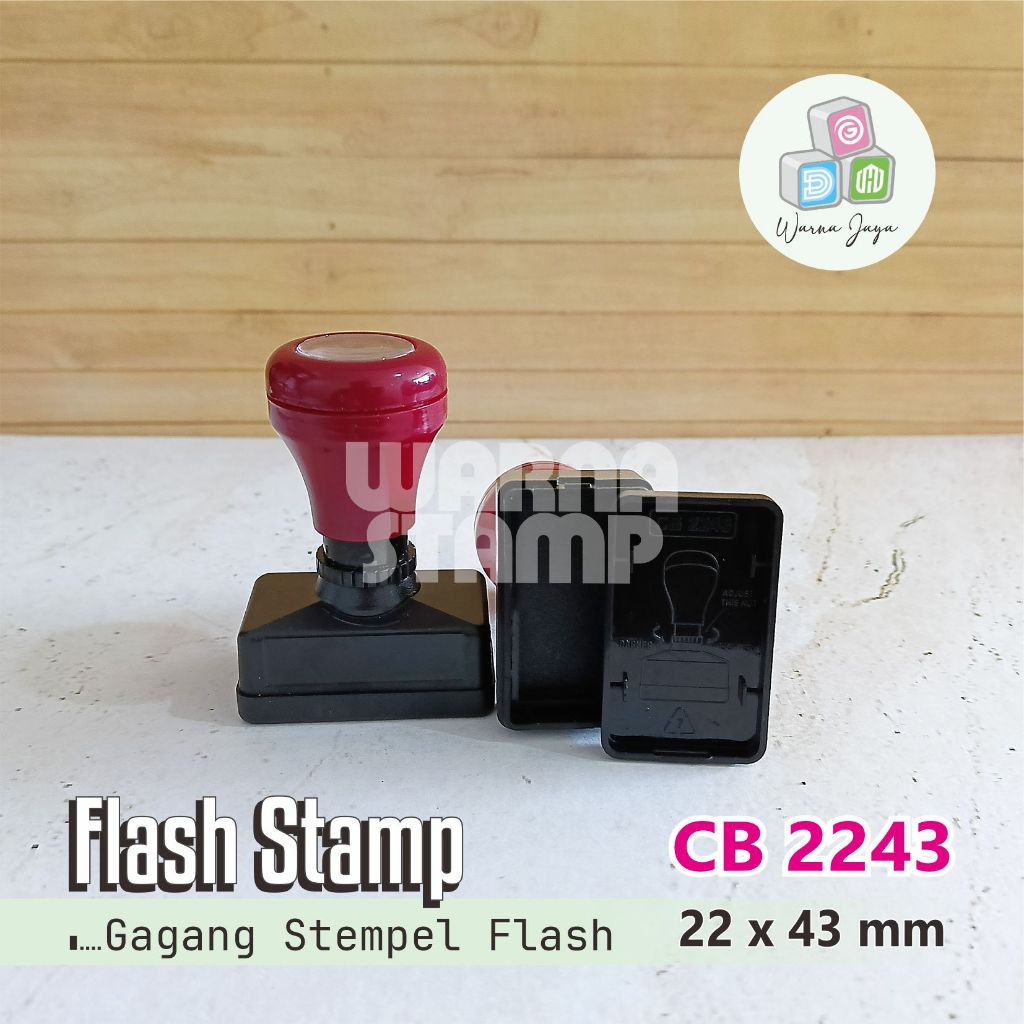 

Gagang Stempel Flash 2243 mm / Paket 1 Biji / Gagang Stamp Flash Persegi Panjang / Hanya Gagang Saja