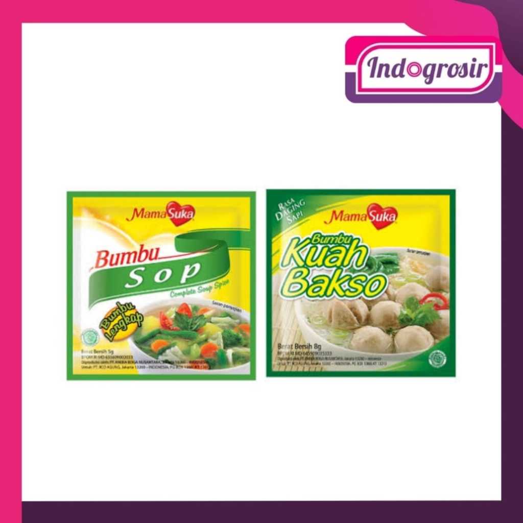 

MAMASUKA BUMBU KUAH BAKSO & SOP SACHET/BUMBU BAKSO RENTENG/BUMBU SOP RENTENG/PROMO