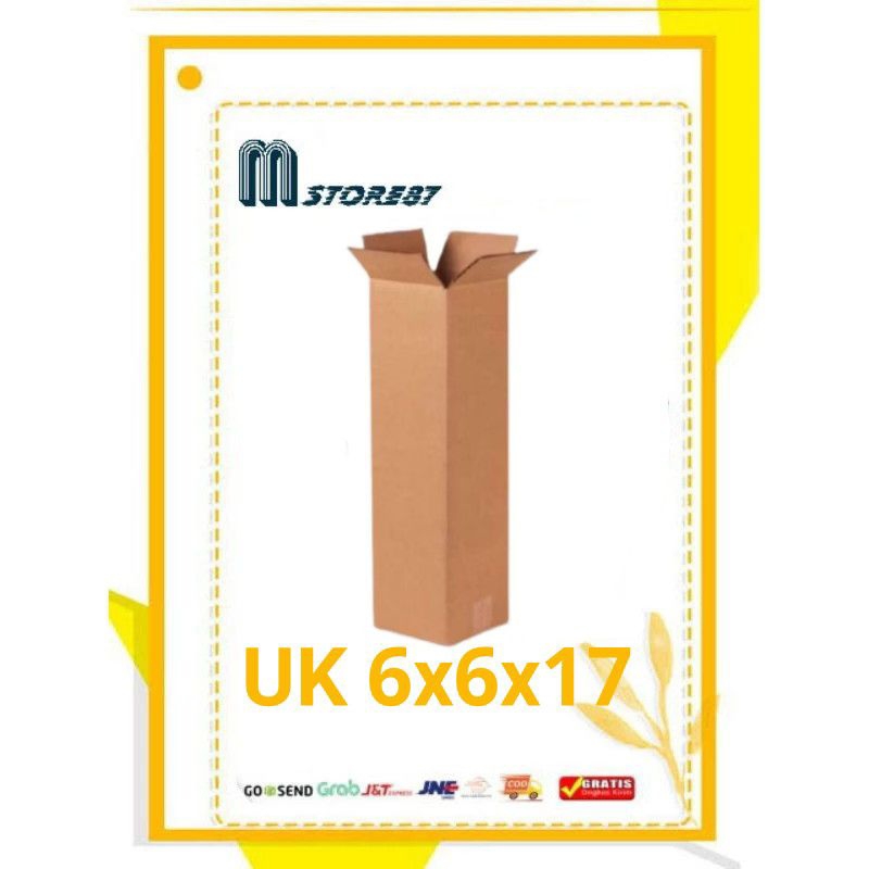 

Dus box kecil ukuran 6x6x17