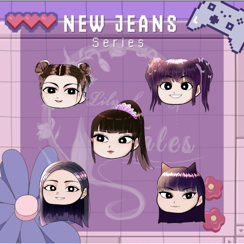 [We Chain] Newjeans Keychain|Fanmerch Newjeans