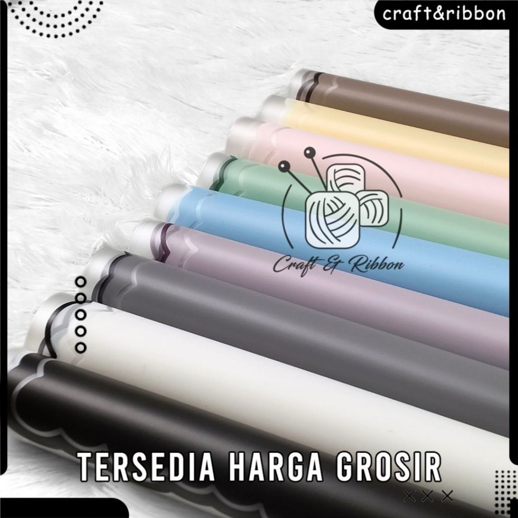 

[CNR] Kertas Florist Bucket Korean Cloud Lace Flower Wrapping