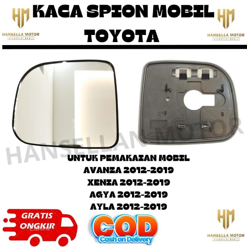 Kaca spion Mobil Avanza Xenia Agya Ayla 2012-2019