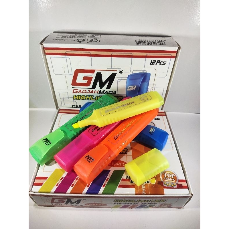 

stabilo gajah mada highlighter gm-3002g