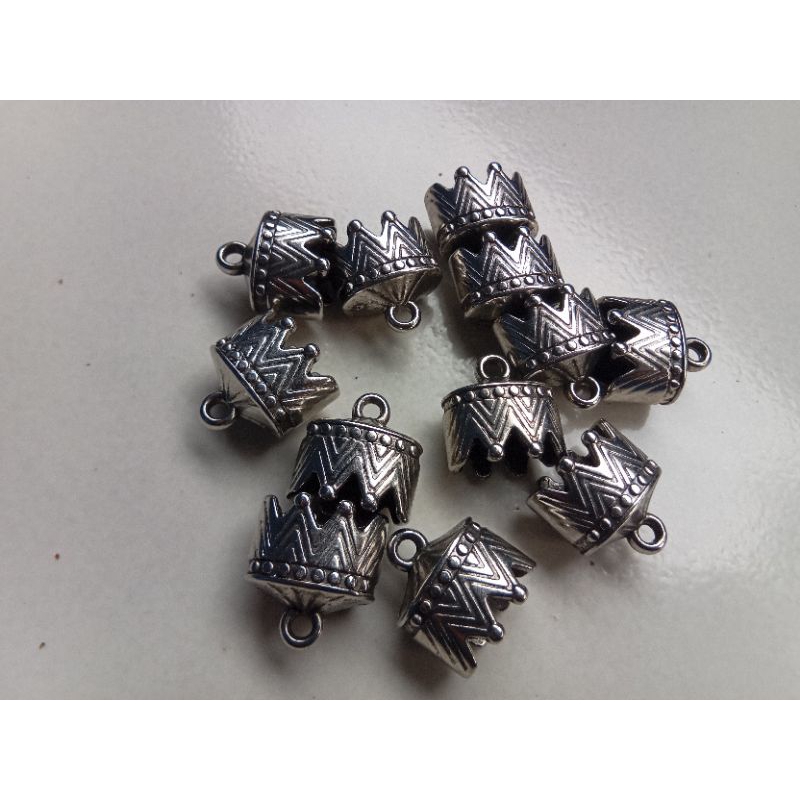 Ring liontin taring kuku 10pcs