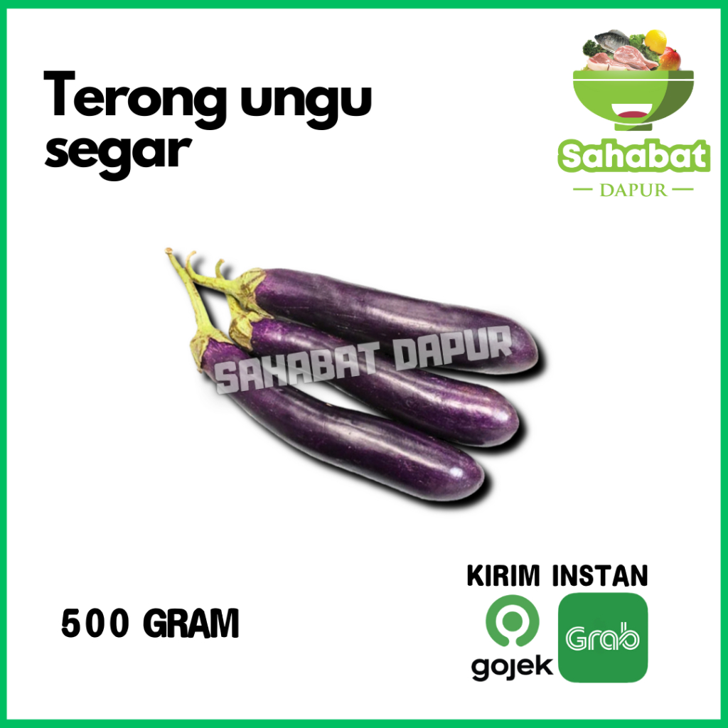 

Terong Ungu Segar 500gr - Sahabatdapur