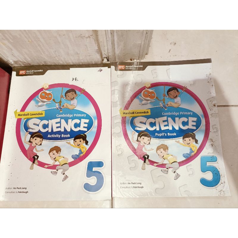 buku 2nd science activity book dan pupils book,marshall cavendish sd kelas 5