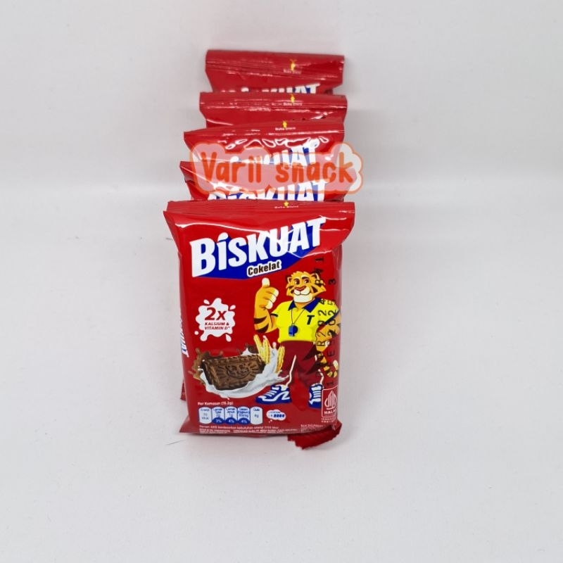 

Biskuat Biskuit Rasa Coklat 1 Pak 20 pcs