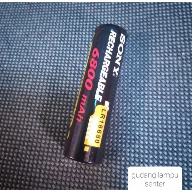 Baterai sony 18650 Baterai cas baterai senter&laser 6800mah