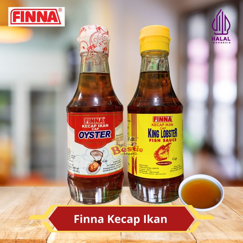 

Finna Kecap Ikan - King Lobster - Oyster Fish Sauce 200ml