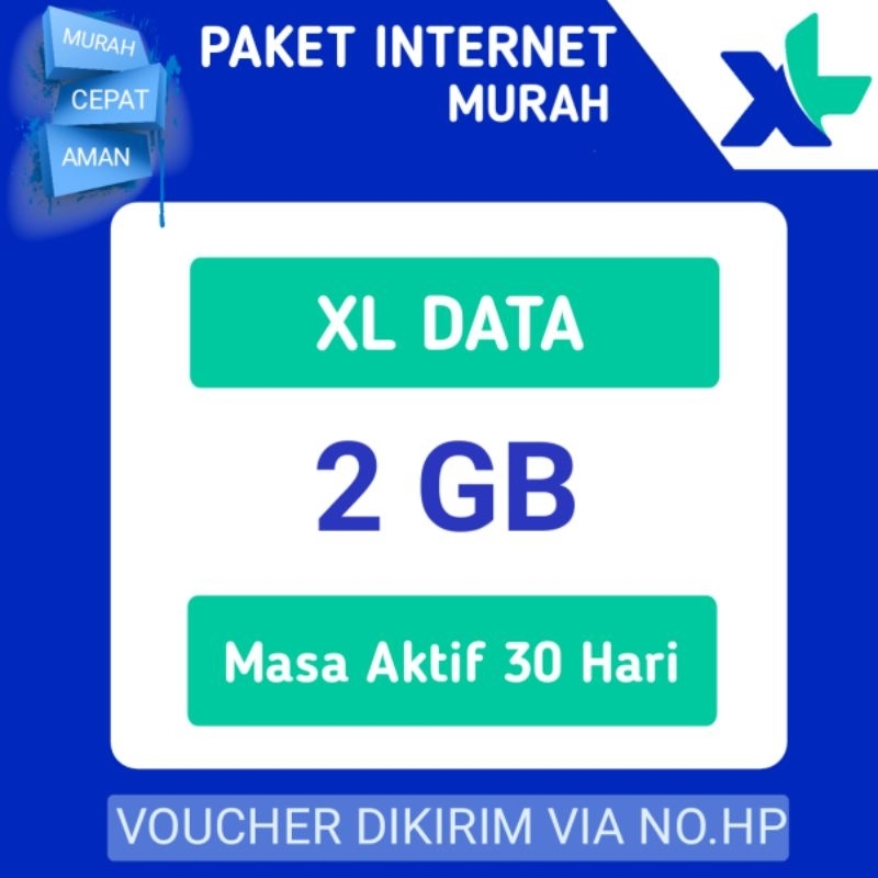 Kuota XL 2 GB 30 hari