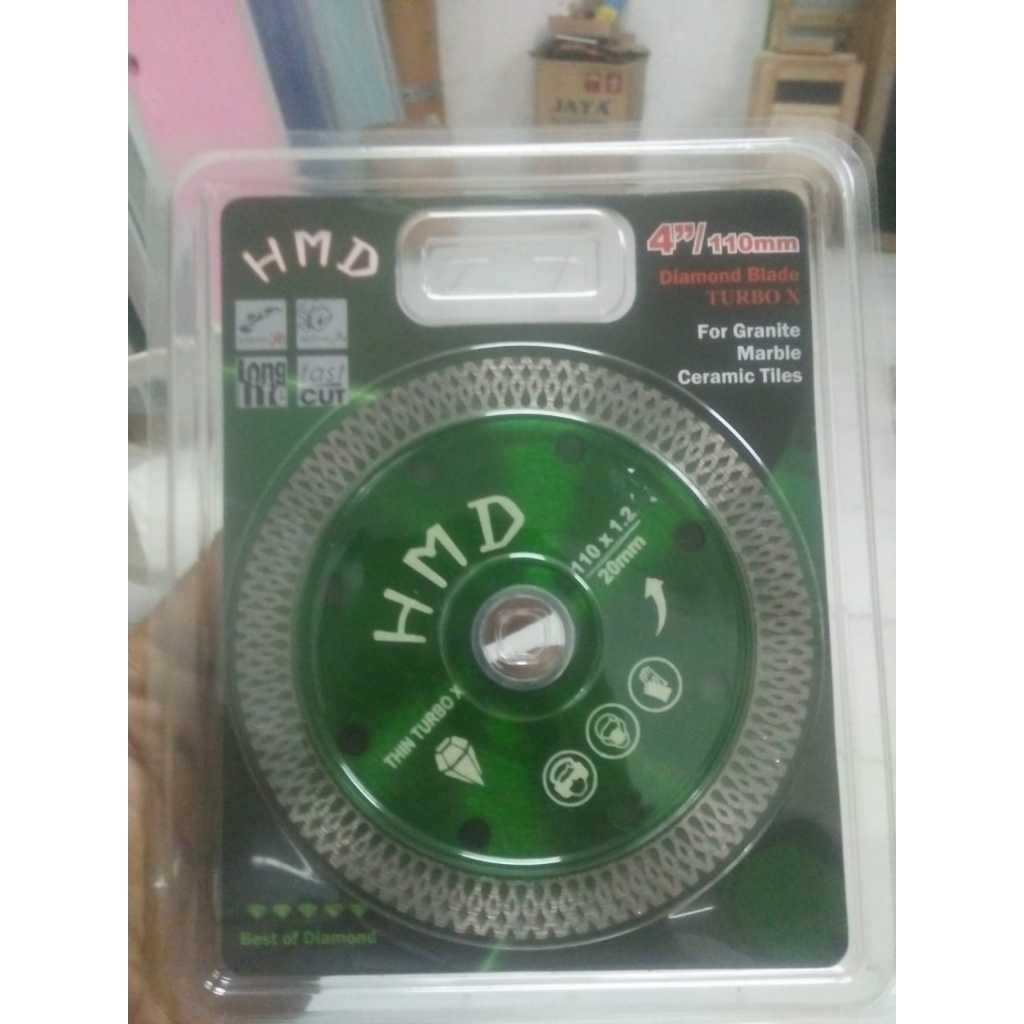 BY Mata grinda potong Granite mek HMD 110x1.2 pisau pemotong marble batu alam turbo