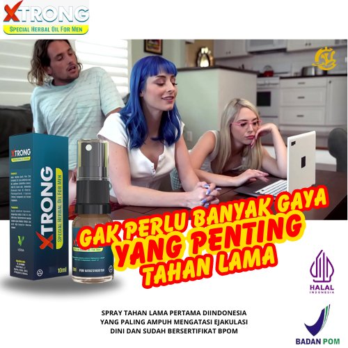 XTRONG POWER SPRAY - Spray Agar Kuat Tahan Lama Ereksi Lebih Kuat Ampuh Atasi Ezjakulasi Dini BPOM